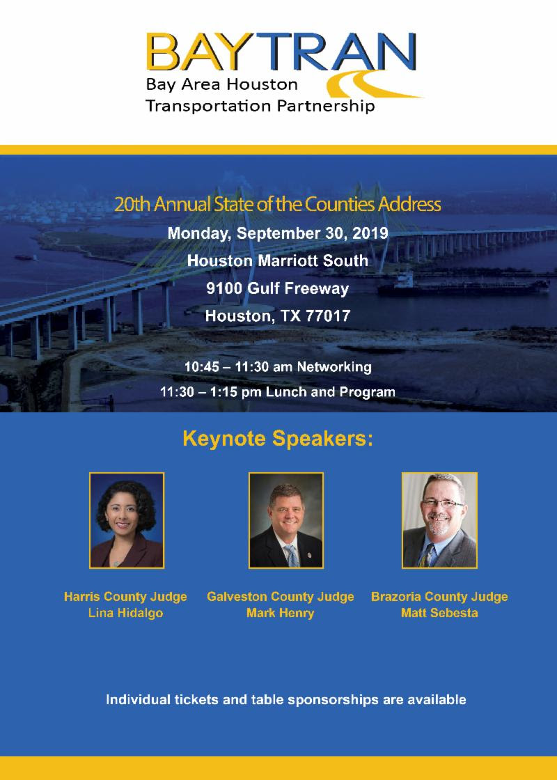 20th Annual State of the Counties Address newsletter